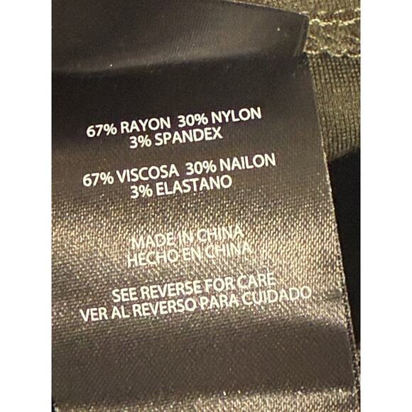 NWT Express Ponte Pant, Dark Green, Size XS - Picture 8 of 8